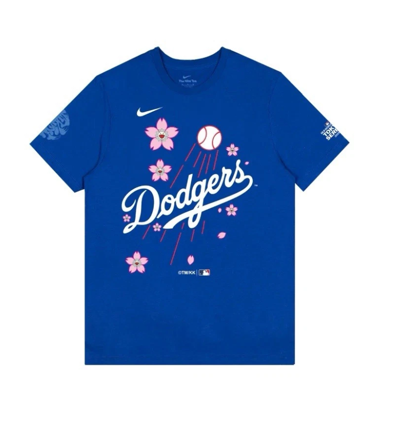 Men Los Angeles Dodgers blank blue MLB 2025 Tshirt style 6-0